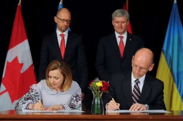 Канада та Україна підписали документ про завершення переговорів про створення ЗВТ