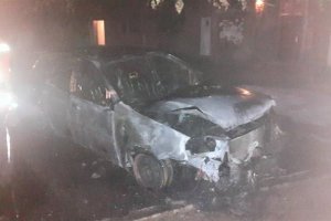 В Ужгороде сгорел автомобиль прокурора – СМИ