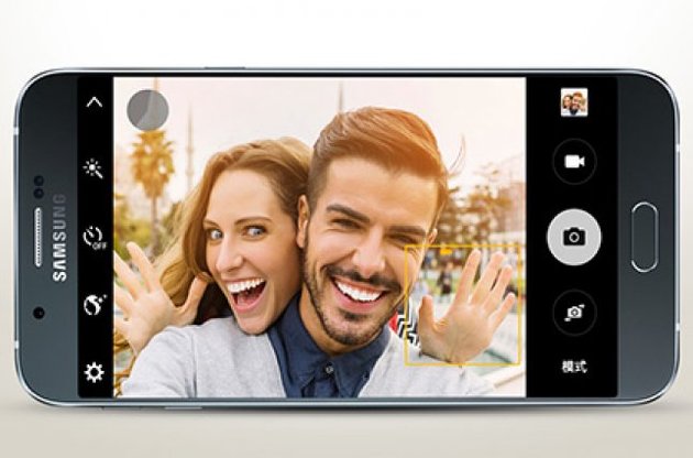 Samsung представил самый тонкий смартфон Galaxy A8