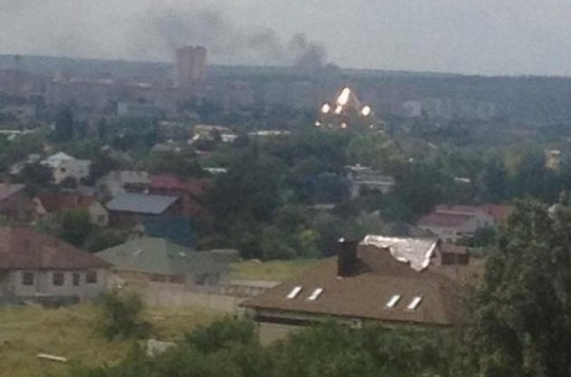 В Луганську стався потужний вибух