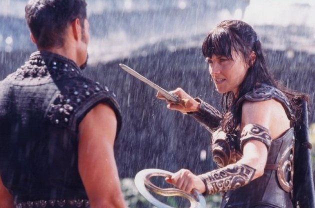 Кадр із серіалу "Зена - королева воїнів"