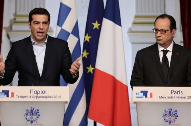 Ципрас и Олланд согласились достичь соглашения Греции с кредиторами после 15 августа