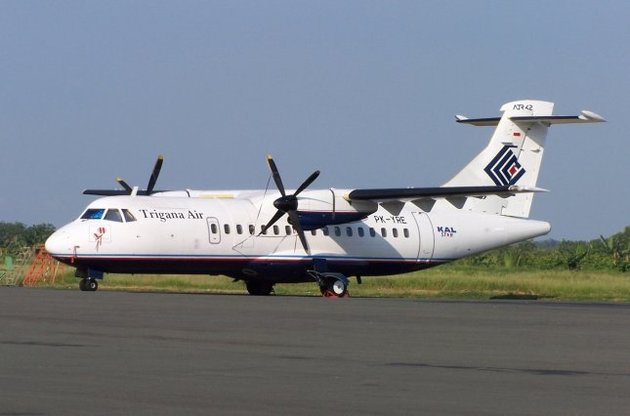 Самолет ATR 42 перестал отвечать диспетчерам через полчаса после вылета. Иллюстрация