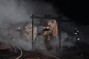 На території історико-культурного комплексу "Запорізька Січ" сталася пожежа