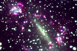 Ученые обнаружили самое близкое к Млечному пути лобовое столкновение галактик