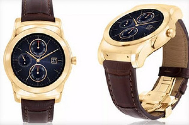 &quot;Умные&quot; часы от LG будут выполнены с использованием золота 950 робы