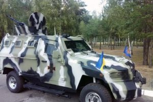 На патрулирование центра Киева вывели бронемашины