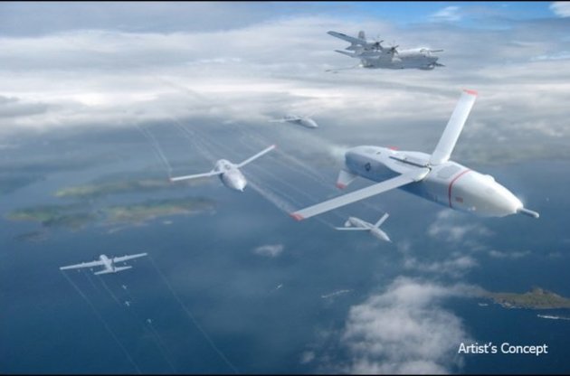 В США намерены заменить военные самолеты боевыми дронами-"гремлинами"