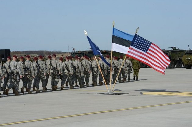 Эстония и США начали военные учения возле российской границы