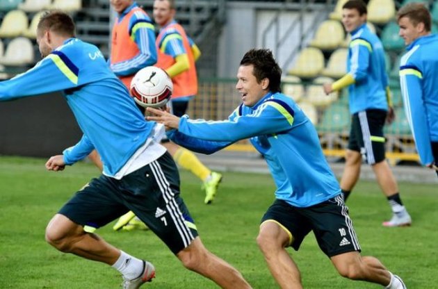 Украинцы готовятся к ключевому матчу