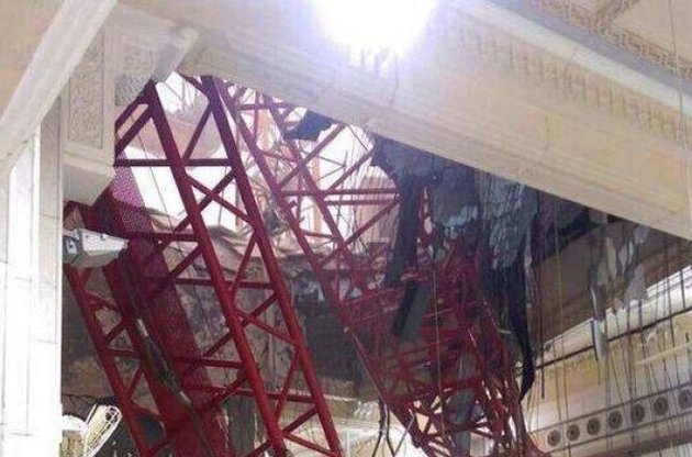 87 осіб загинули в результаті падіння крана на мечеть Аль-Харам