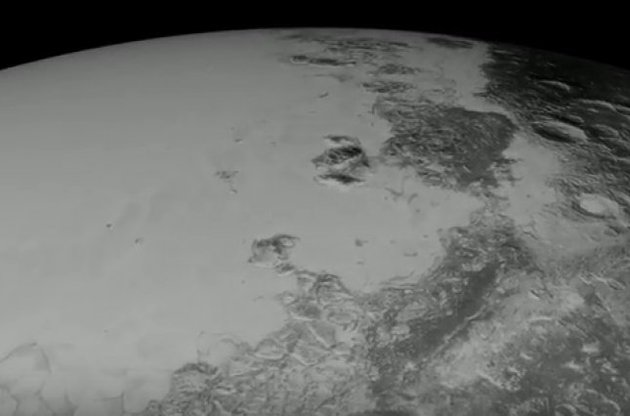 В NASA показали пролет станции New Horizons над Плутоном