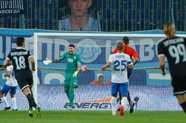 Бойко тричі діставав м'яч з сітки