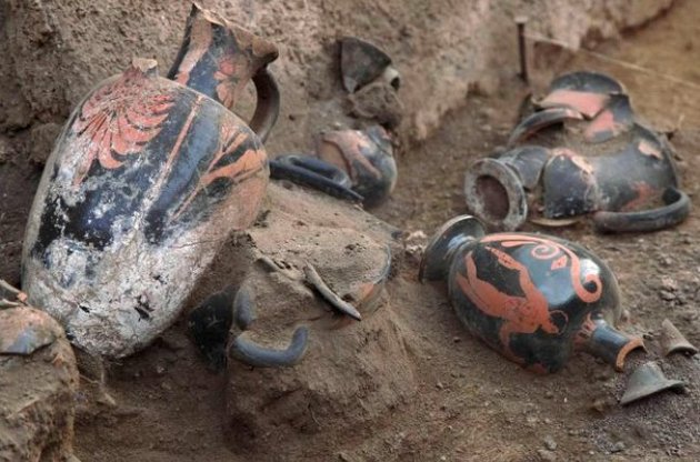 В Помпеях обнаружили нетронутое доримское захоронение