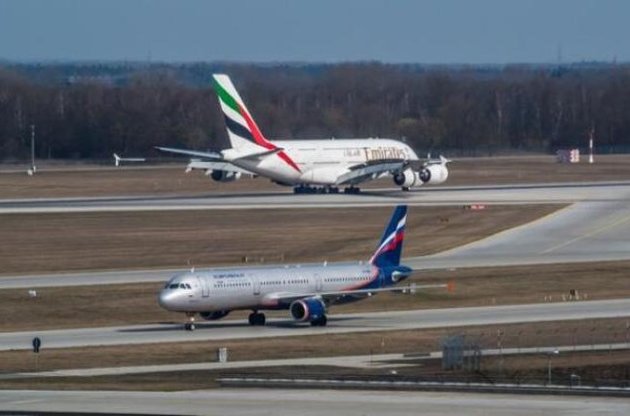 Санкции против авиакомпаний РФ не затронут рейсы в Украину и транзит