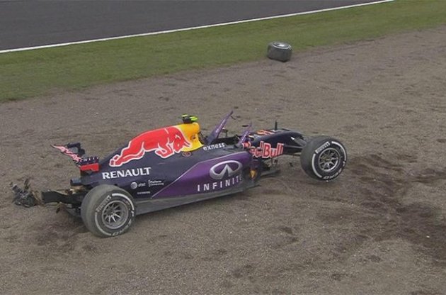 Квят отделался легкими ушибами