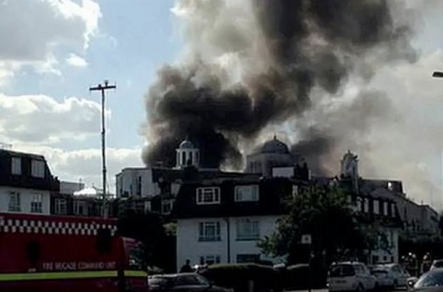 В Лондоне горела одна из крупнейших мечетей Европы
