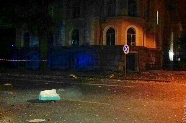 Мощный взрыв у здания СБУ был слышен почти по всей Одессе