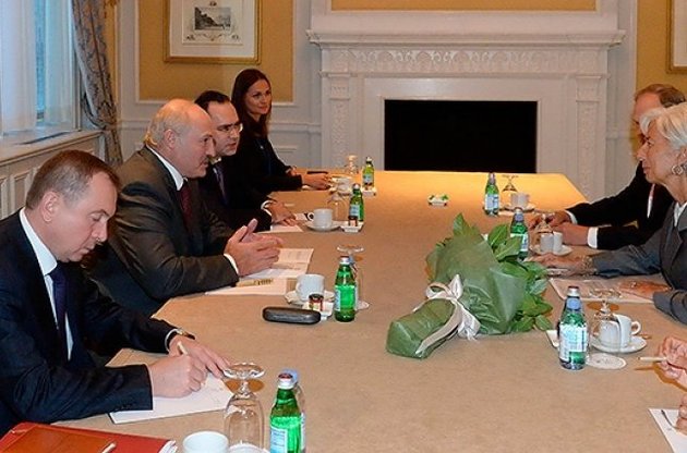 Олександр Лукашенко не зміг добитися прихильності Крістін Лагард