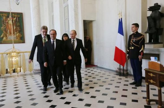 Олланд выдвинул Путину три условия по сотрудничеству в Сирии - СМИ