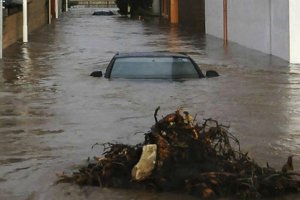 Мощное наводнение обрушилось на итальянский остров Сардиния