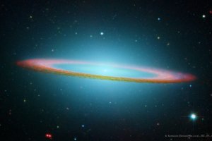 Астрономы сделали впечатляющее фото галактики Сомбреро