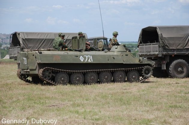 Боевики имитируют отвод вооружений в районе Луганска