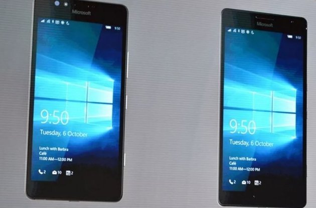 Microsoft представила нові смартфони Lumia 950 і Lumia 950 XL
