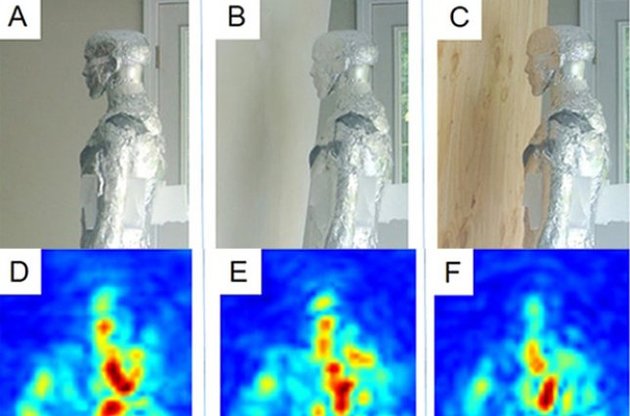 Камера дозволяє знімати предмети, розташовані за фізичною перешкодою