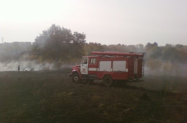 Общая площадь тлеющих торфяников в Киевской области достигла 106 га