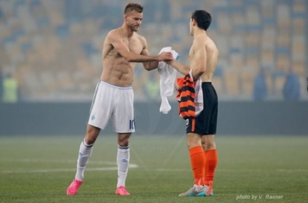 Ярмоленко і Степаненко не стали сваритися через футболки