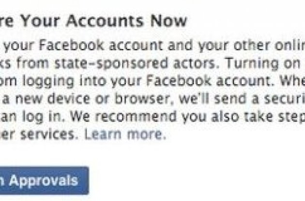 Facebook будет оповещать пользователей о слежке за аккаунтами со стороны правительства
