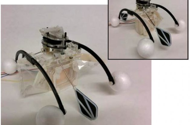 Робот вырабатывает энергию с излишком, что можно использовать для питания различных датчиков