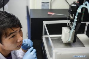 У Китаї розробили перший у світі 3D-біопринтер для друку кровоносних судин