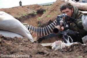 В результате обстрела Песок погиб украинский военный