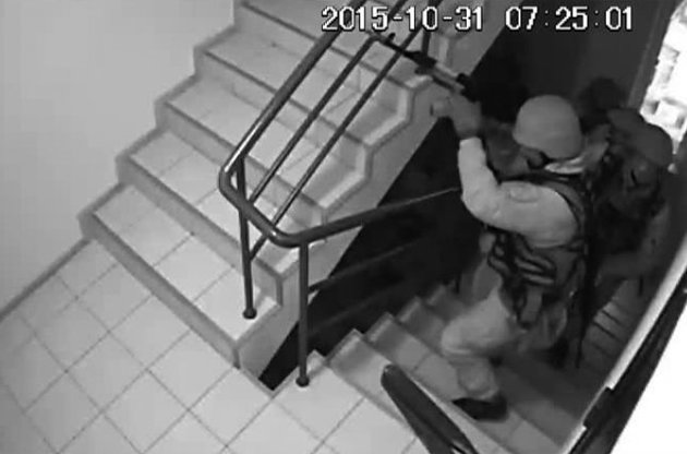 В Сети появились видео обысков в офисе "УКРОПа"