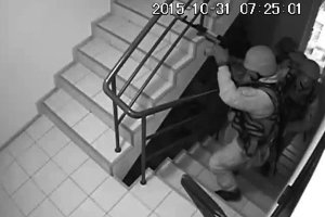 В Сети появились видео обысков в офисе "УКРОПа"