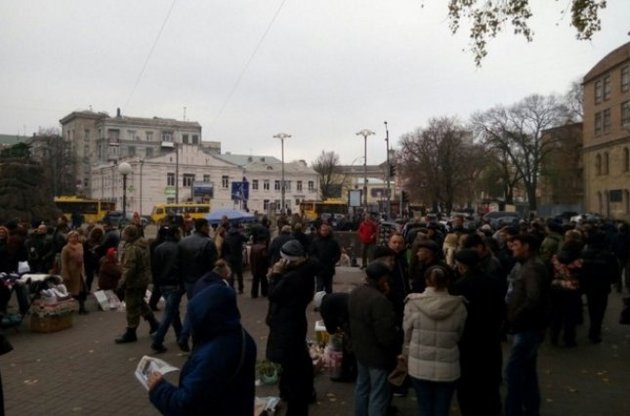 "УКРОП" собирает митинг под Радой