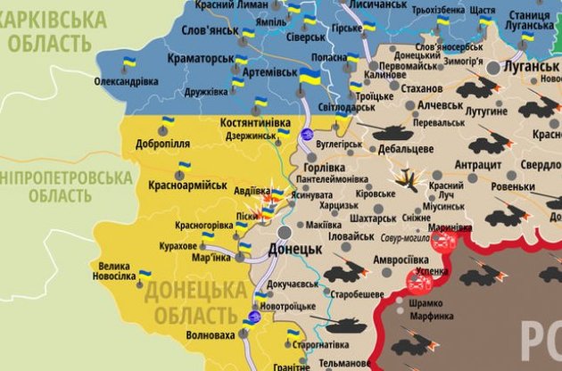 Боевики продолжают провоцировать обстрелами в направлении Донецка