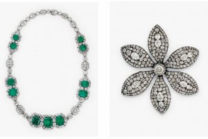 На торги Christie's выставят ожерелье Маргарет Тэтчер из изумрудов и бриллиантов