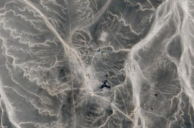 Франция опубликовала подробный спутниковый снимок места крушения A321