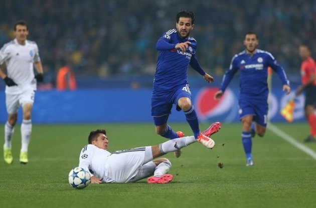 "Динамо" уступило в выездном матче "Челси"