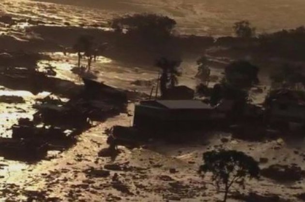 Сточные воды затопили два местных селения