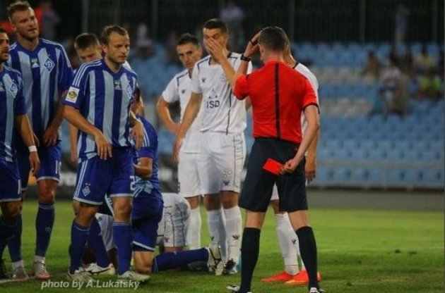 &quot;Динамо&quot; в першому колі обіграло &quot;Сталь&quot; завдяки голу Гусєва з пенальті