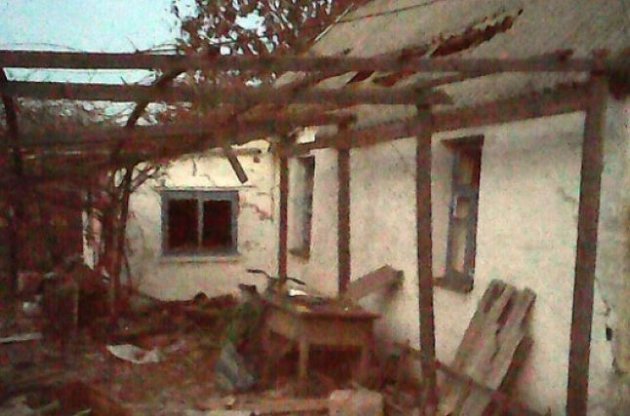 У результаті вибуху частково постраждав будинок