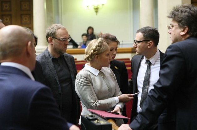 "Батьківщина" не собирается покидать коалицию – Тимошенко