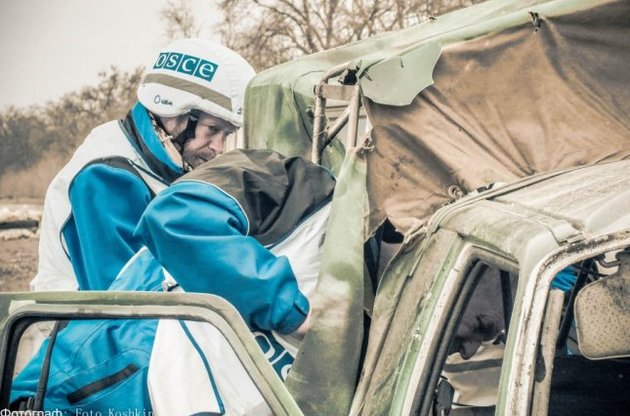 ОБСЕ зафиксировала 229 взрывов около Донецка.