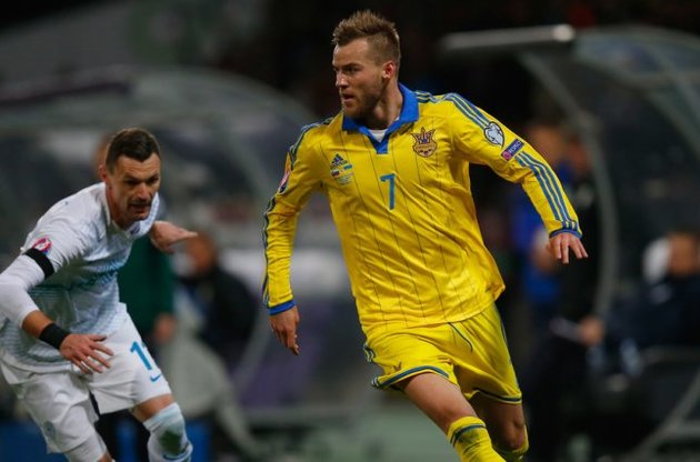 Сборная Украины сыграла вничью в Словении и вышла на чемпионат Европы