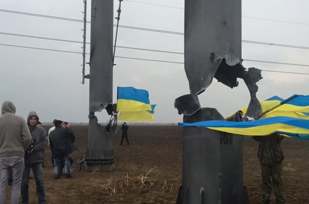 Конфлікт з учасниками блокади Криму в Чаплинці врегульовано - МВС