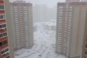 На початку тижня в Києві холодно, дощ і сніг